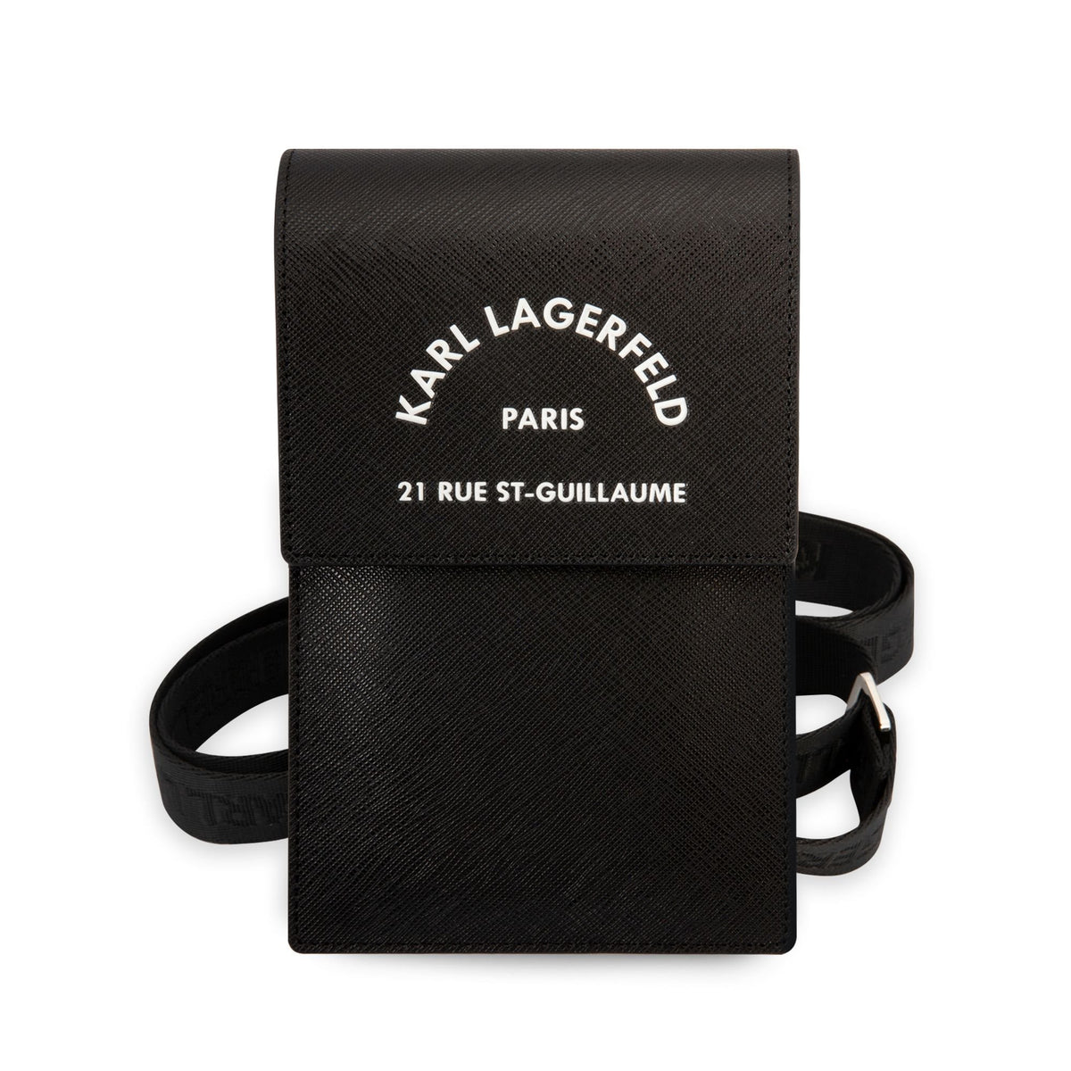 Karl Lagerfeld Embossed Umhangetasche Handytasche